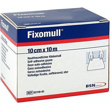 BSN Fixomull Αυτοκόλλητη Υποαλλεργική Γάζα 10cm x 10m 1Τμχ