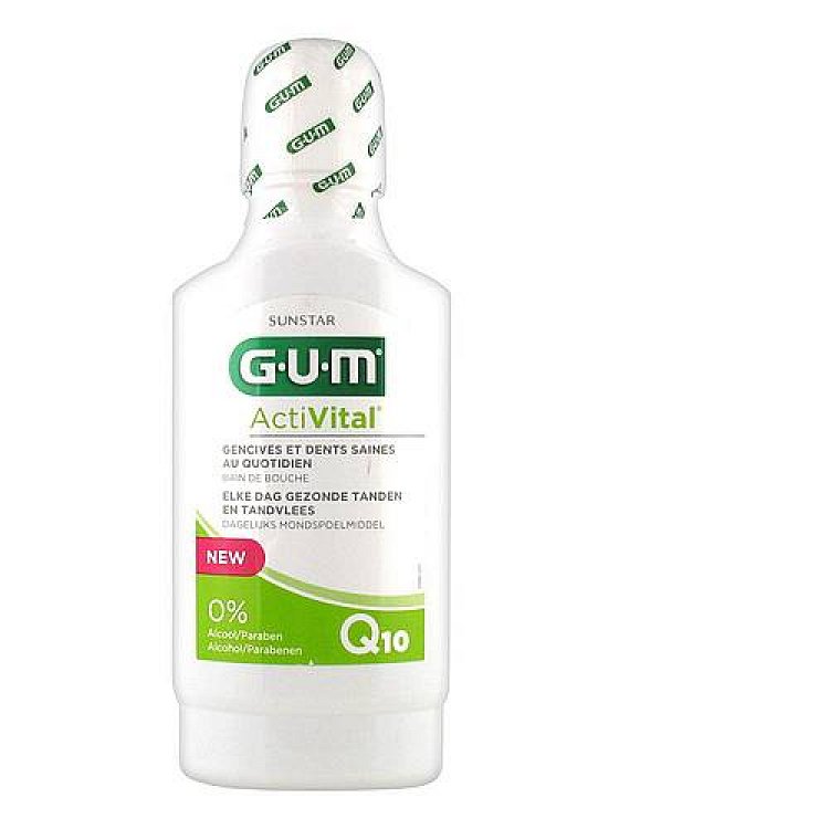 Gum 6061 Activital Q10 Mouthwash 300ml