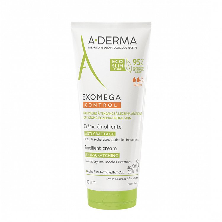 Aderma Exomega Control Emollient Cream Anti-Scratching 200ml