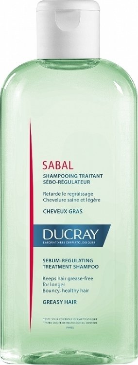 DUCRAY Sabal Sebum-Regulating Treatment Shampoo – Greasy Hair