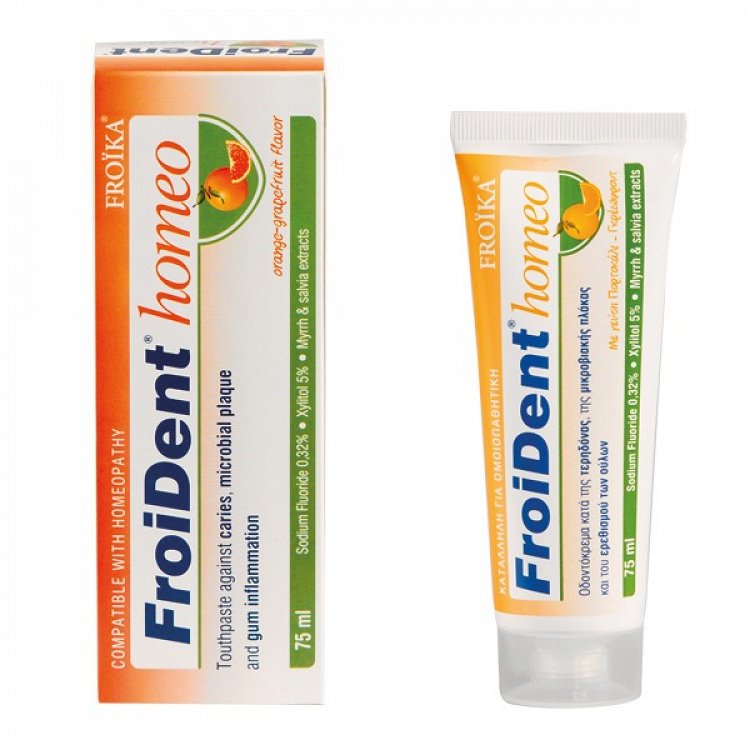 Froika Froident Homeo (Orange, Grapefruit) Homeopathic Toothpaste