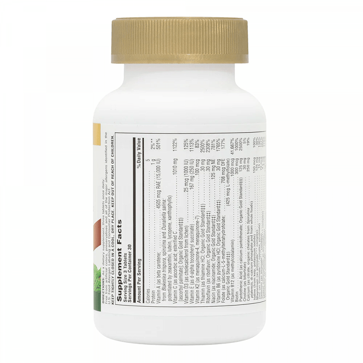 Nature''s Plus Source of Life GOLD 90 Tablets Dietary Supplement
