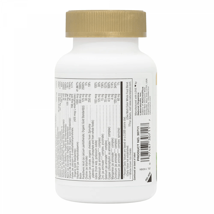 Nature''s Plus Source of Life GOLD 90 Tablets Dietary Supplement