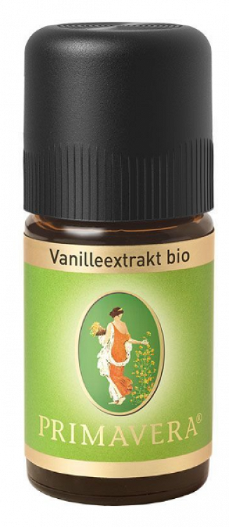 Primavera Vanilla (Vanilla Extract Oil) Bio 5ml Essential Oil