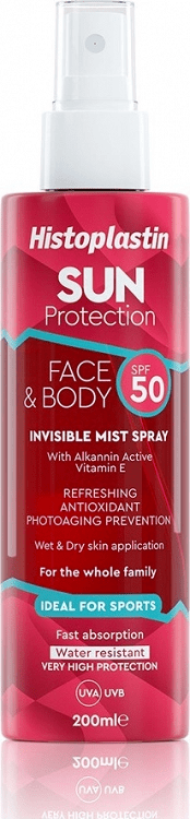 Histoplastin Sun Protection Invisible Mist Spray spf50