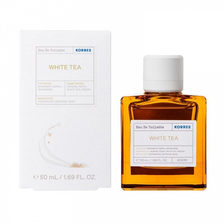Korres  feminine fragrance White Tea Freesia Bergamot 50ml