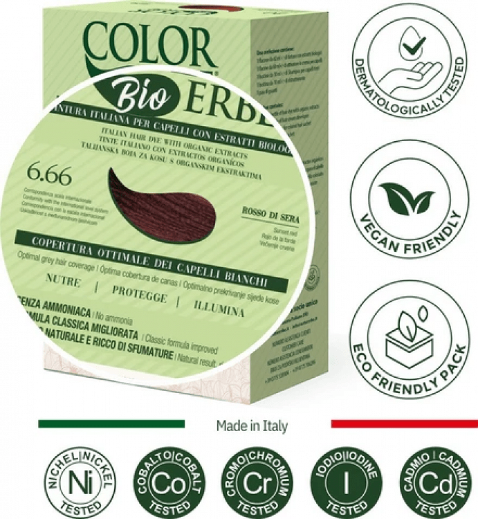 Color Erbe Herbal Dyeing Hair Dark Blonde 06