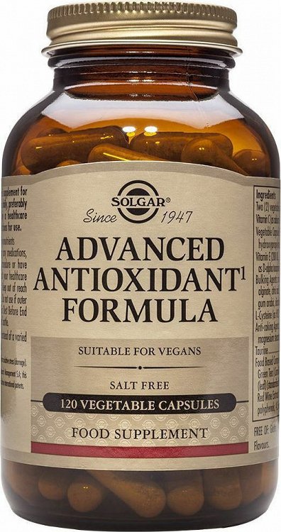Solgar advanced antioxidant formula 120V.Caps