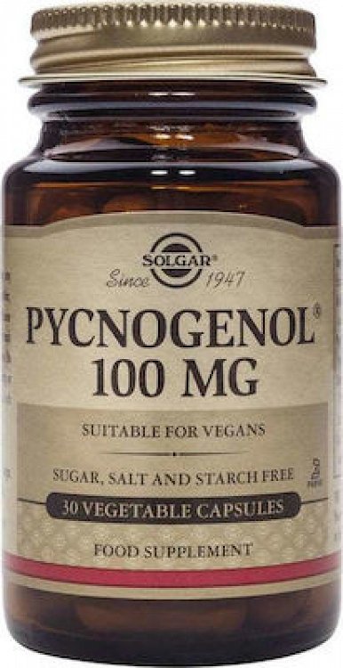 Solgar Pycnogenol 100mg 30V.Caps