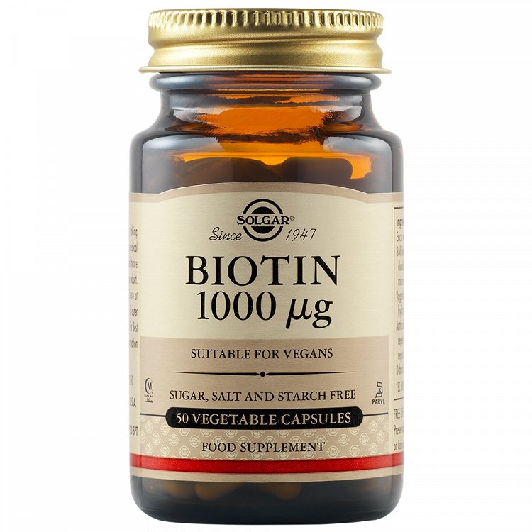 Solgar Biotin 1000ug 50caps