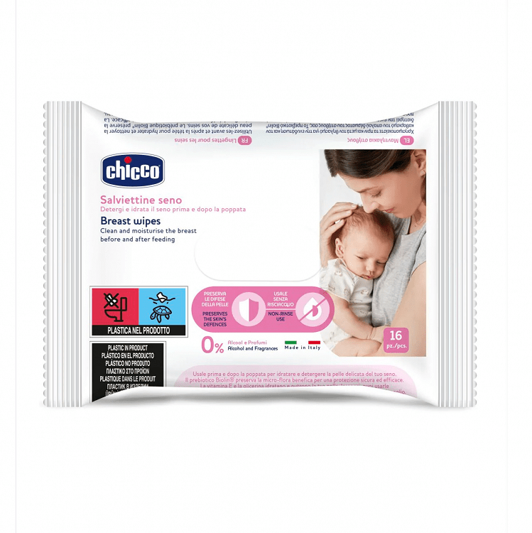 Chicco Breast Wipes 16pcs