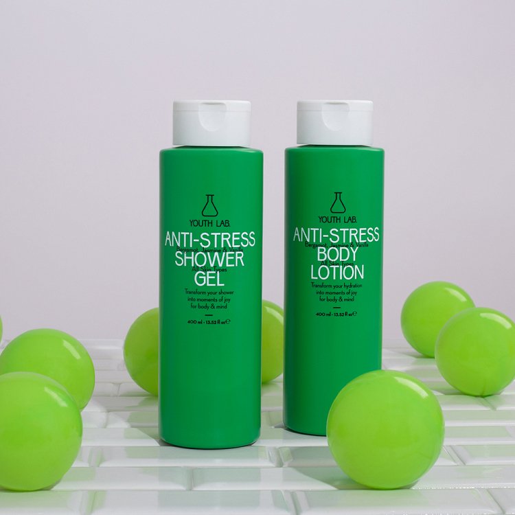 Youth Lab. Anti-Stress ShowerGel Bergamot, Jasmine & Vanilla 400ml