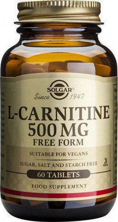 Solgar L-Carnitine 500Mg 60tabs