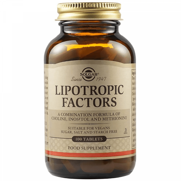 Solgar Lipotropic Factors 100Tabs