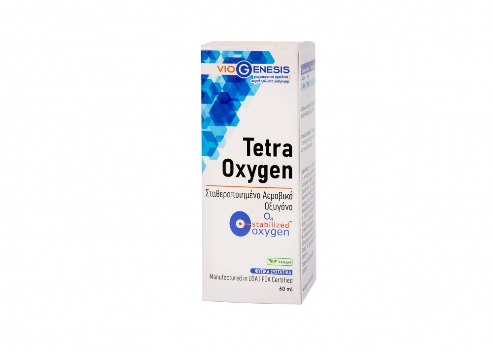 Viogenesis Tetra Oxygen O4 Stabilized Oxygen 60ml