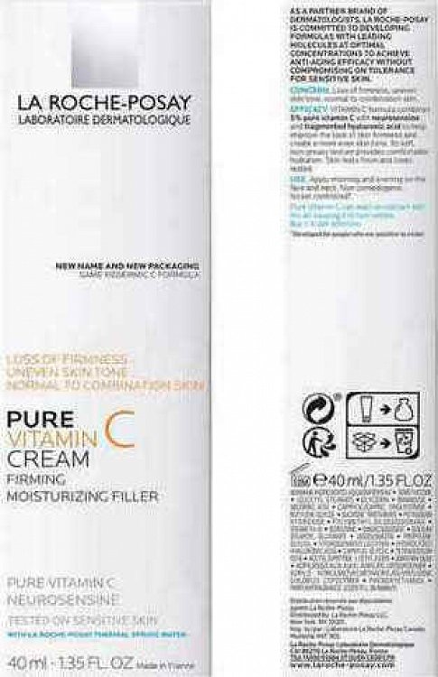 LA ROCHE POSAY Redermic [C] PNM For sensitive normal / Mixed Skins 40ml