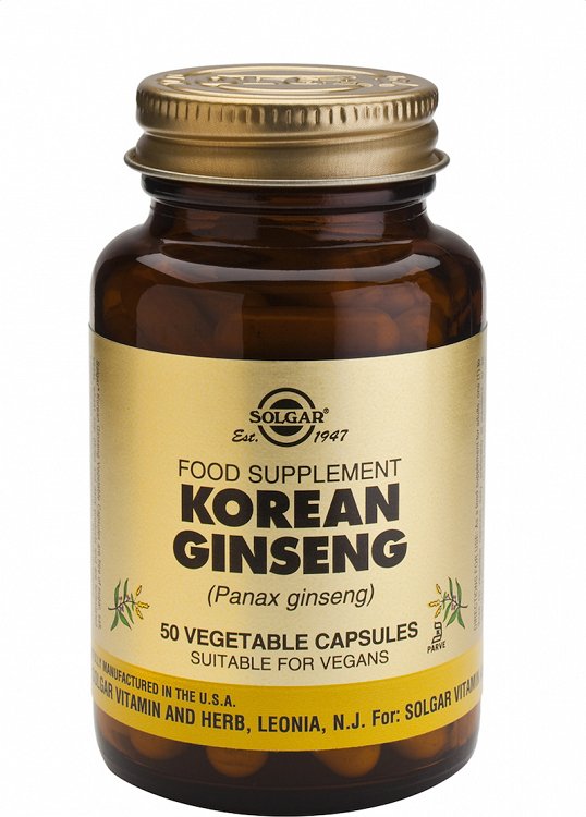 Solgar Korean Ginseng 50v.caps