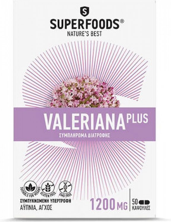 Superfoods Valeriana Plus 50v.caps