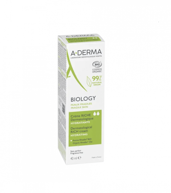 A-Derma Biology Hydrating Rich Cream 40ml