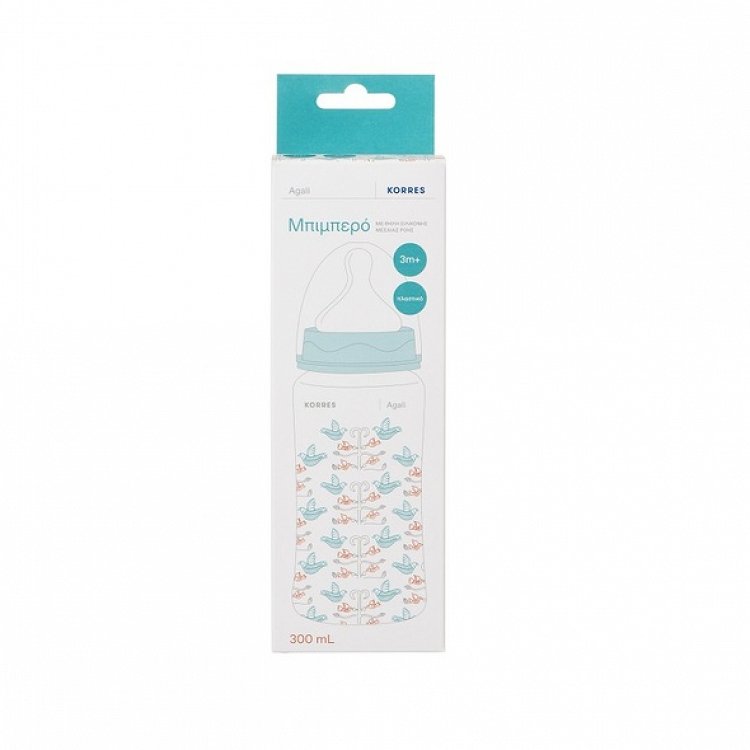 Korres Feeding Bottle Medium Flow 300 ml