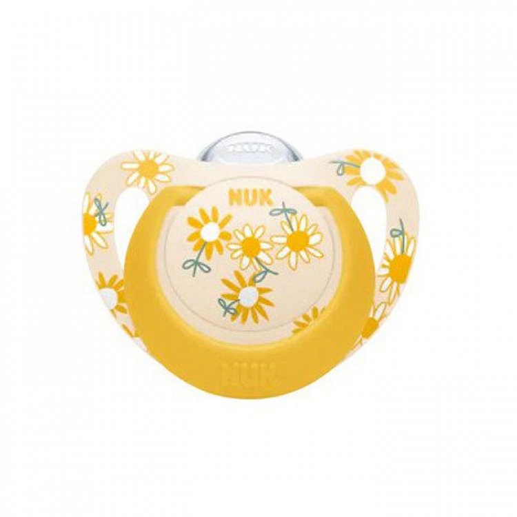Nuk Pacifier Classic Happy Days Silicone Size 2 (6-18 months) 1 Pcs