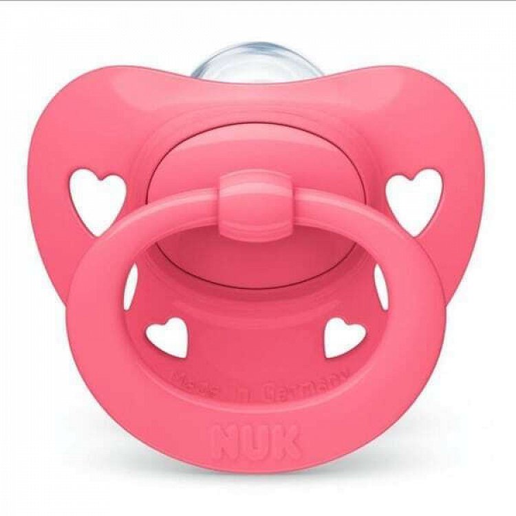 Nuk Pacifier Signature  Silicone Size 2 (6-18 months) 1 Pcs