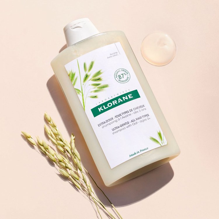 Klorane Ultra Gentle Shampoo with Oat Milk 100ml