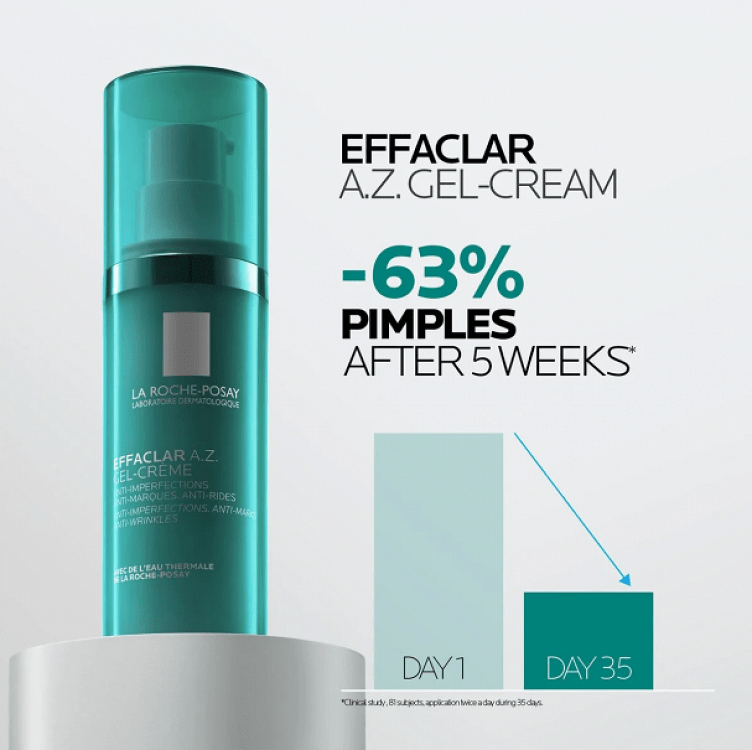 La Roche Posay Effaclar A.Z. Gel Cream 40ml