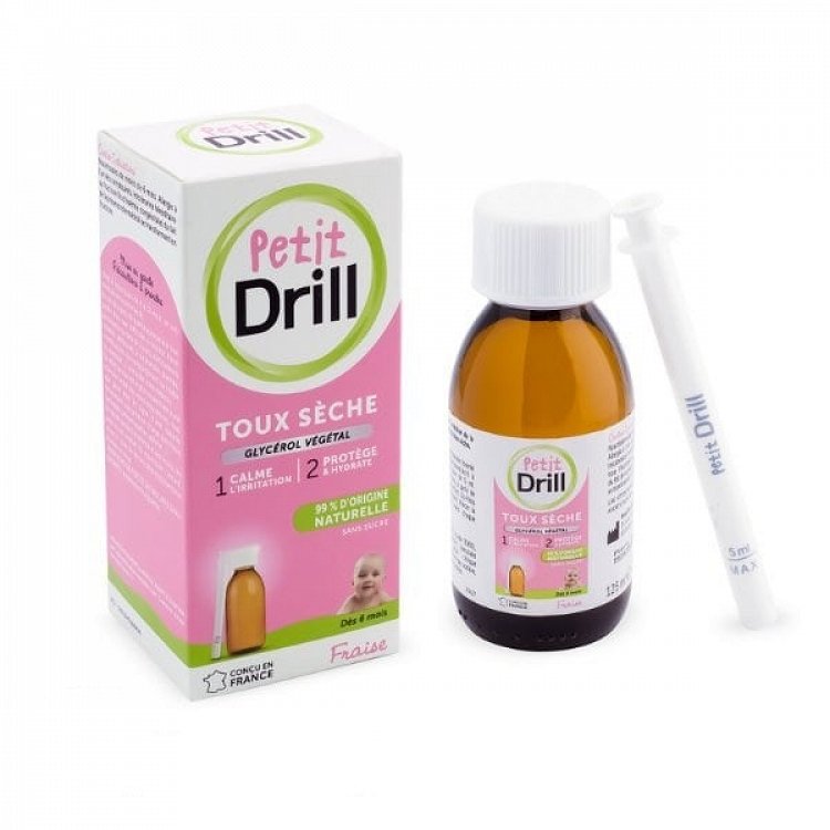 Pierre Fabre Petit Drill, Kids Syrup for Dry Cough 125ml