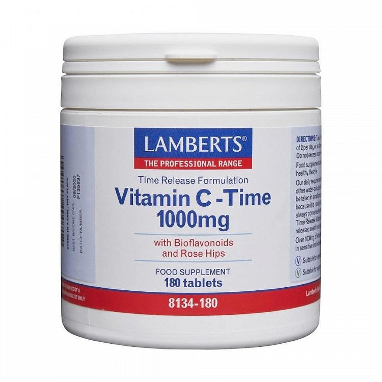 Lamberts Vitamin C-time 1000mg 180tabs