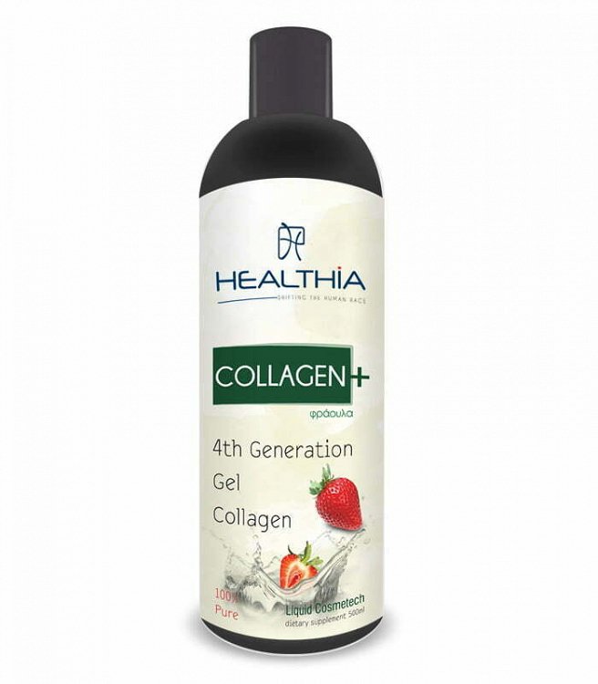 Healthia Collagen +, Strawberry 500ml
