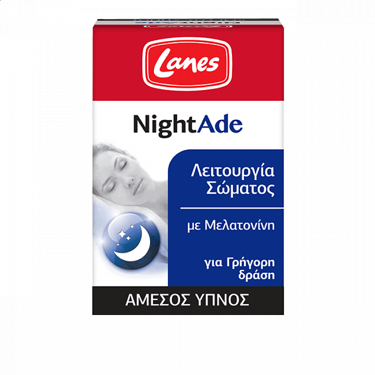 Lanes NightAde natural and immediate sleep 90 tabs