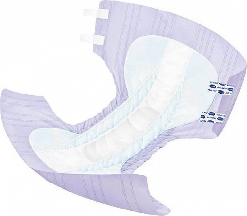 Hartmann Molicare Premium Soft Extra, Incontinence Diapers Extra Small, 30pcs