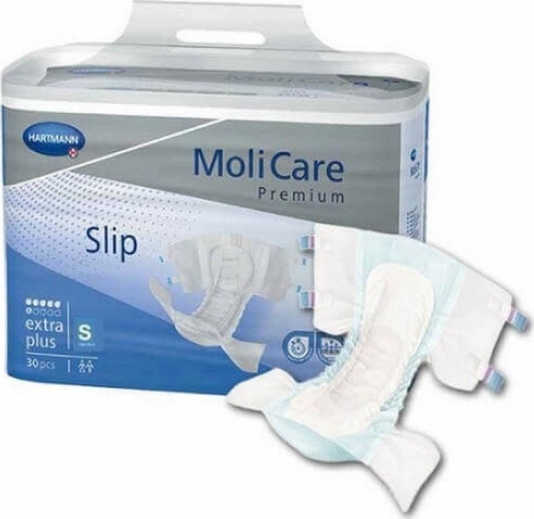 Hartmann Molicare Premium Soft Extra, Incontinence Diapers Extra Small, 30pcs