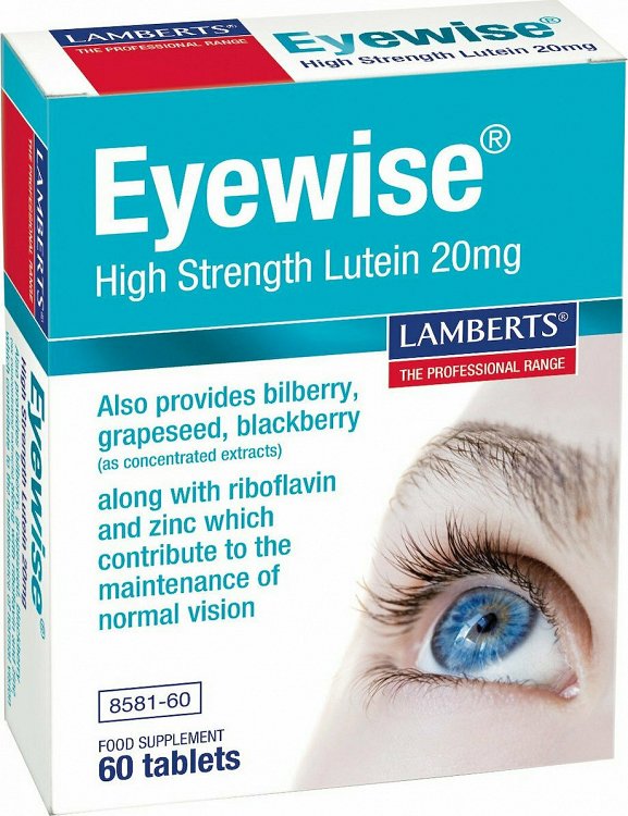 Lamberts Eyewise High Strength Lutein 60tabs