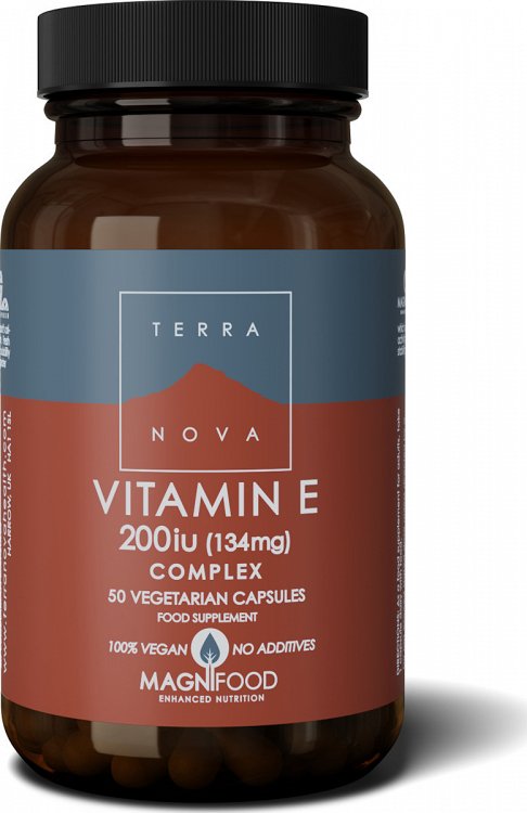 Terra Nova Vitamin E 200iu Complex 50Caps
