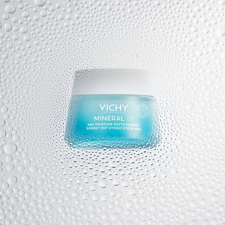 Vichy Mineral 89 Matte Sorbet Light Gel Cream 50ml