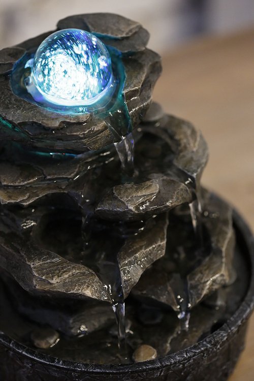 BioLeon Zen Little Rock Nature Fountain 