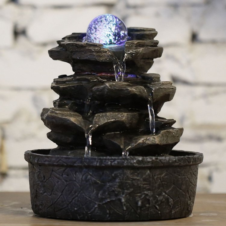 BioLeon Zen Little Rock Nature Fountain 