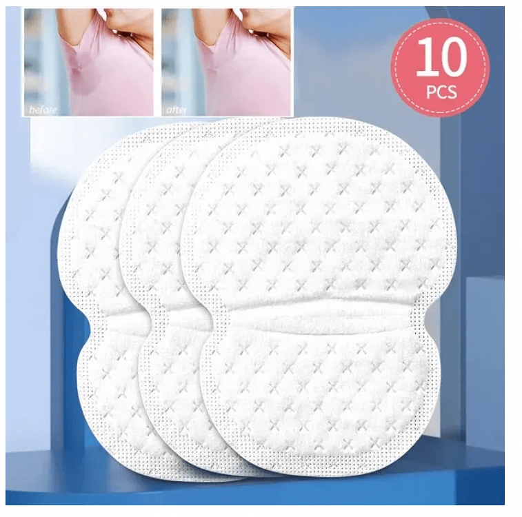 Dry Shield Absorbent Pads for Sweating, 10pcs