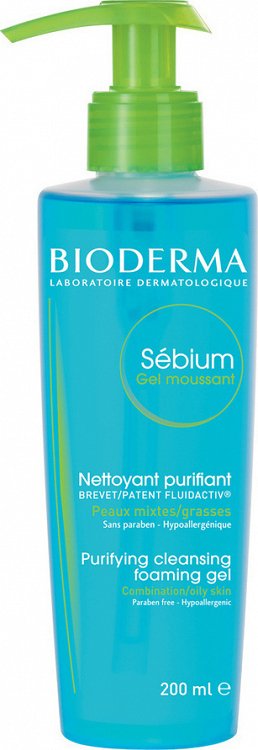 Bioderma Sebium Gel Moussant 200 ml