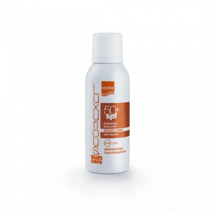 Intermed Luxurious Suncare Antioxidant Sunscreen Invisible Spray SPF 50+, with Vitamin C, 100ml