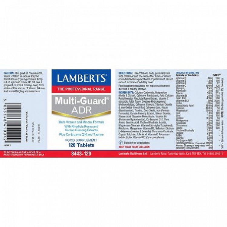 Lamberts Multi Guard ADR, 60Tabs