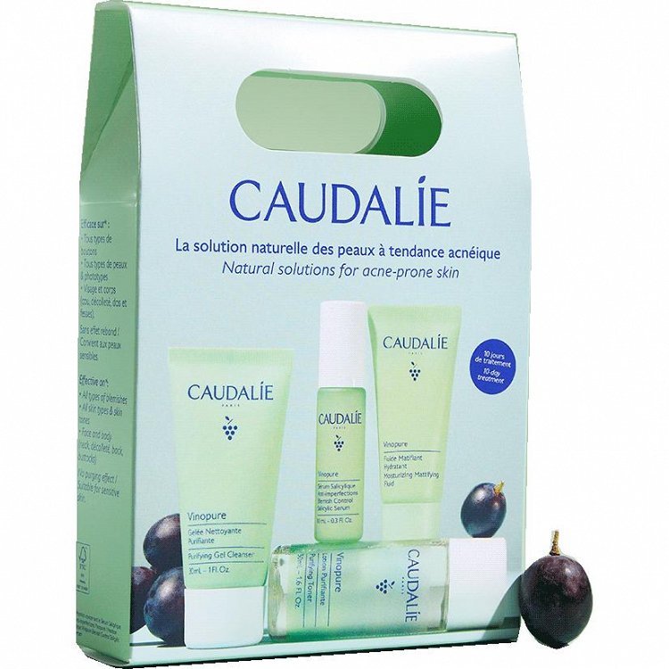 Caudalie Vinopure Kit – Natural Care for Oily & Acne-Prone Skin