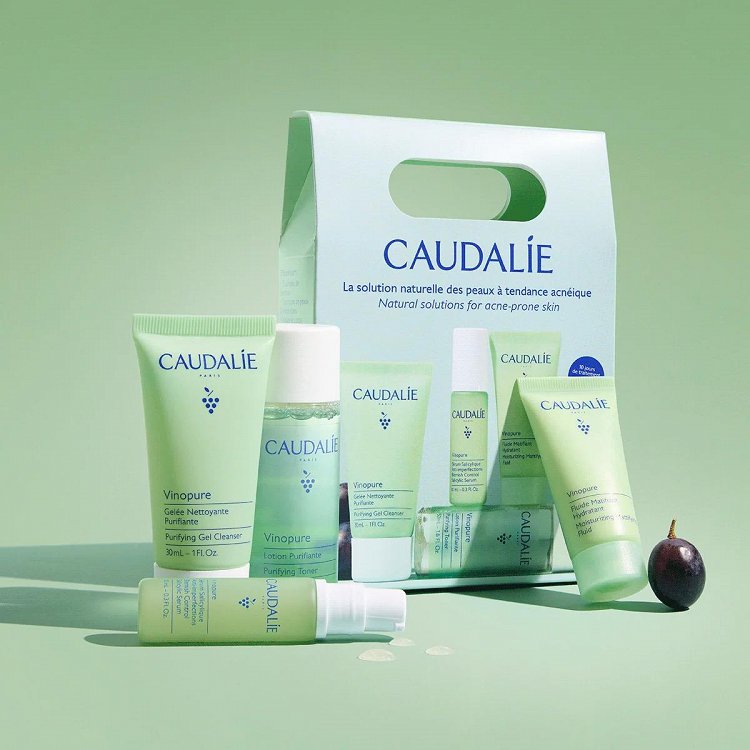 Caudalie Vinopure Kit – Natural Care for Oily & Acne-Prone Skin