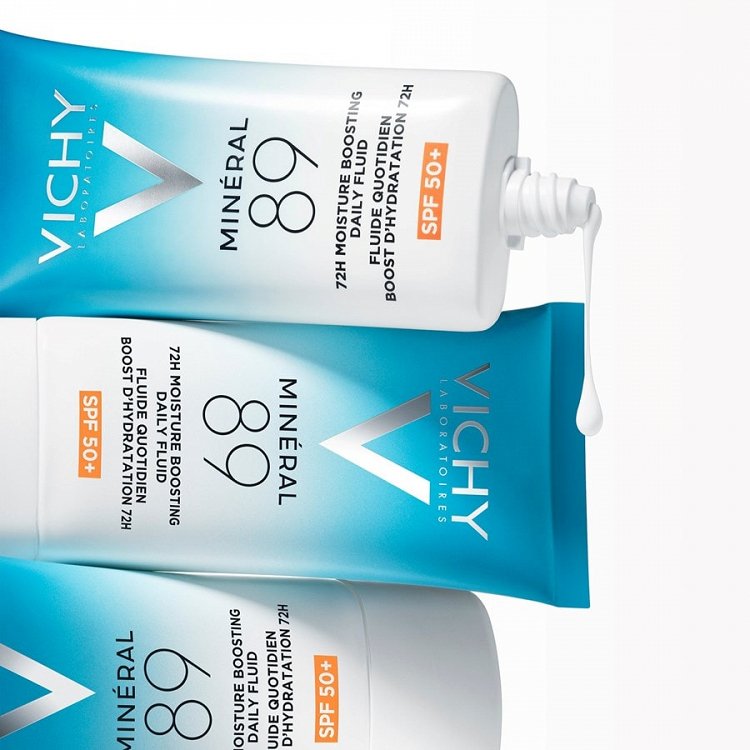 Vichy Mineral 89 72h Moisture Boosting Daily Fluid SPF50+, 50ml