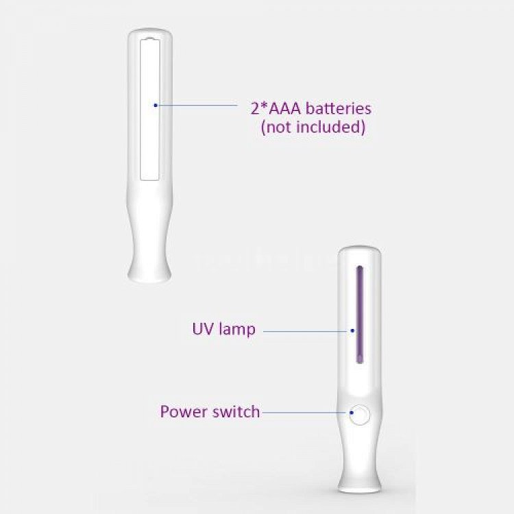 JL-630 UV Sterilizer Light Sterilization Lamp Battery-powered Disinfect Dividing Mite Ultraviolet