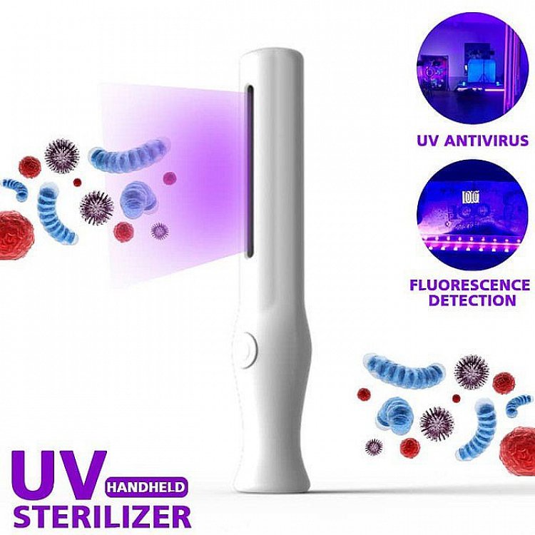 JL-630 UV Sterilizer Light Sterilization Lamp Battery-powered Disinfect Dividing Mite Ultraviolet