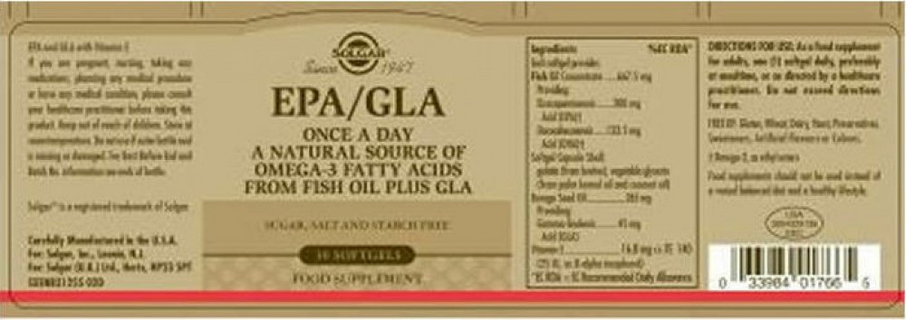 Solgar EPA/GLA 30s