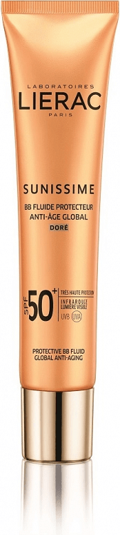 Lierac Sunissime Protective BB Fluid Anti Age Global SPF50 Golden 40ml